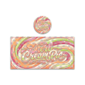 Sherb Cream Pie Tall 100ML / 7G Miron Glass Jar LABELS ONLY - Strain Labels