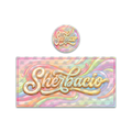 Sherbacio Tall 100ML / 7G Miron Glass Jar LABELS ONLY - Strain Labels