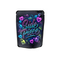 Side Piece Labelled Mylar Bags - Strain Labels