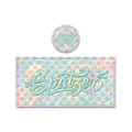 Spritzer Tall 100ML / 7G Miron Glass Jar LABELS ONLY - Strain Labels