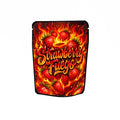 Strawberry Fuego Labelled Mylar Bags - Strain Labels