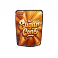 Sugar Cone Labelled Mylar Bags - Strain Labels