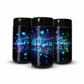 Think Tank tall 100ML / 7G Labelled Miron Glass Jars - Strain Labels