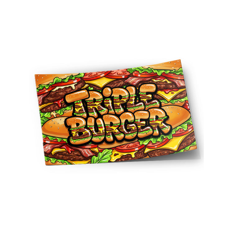 Triple Burger Strain Labels