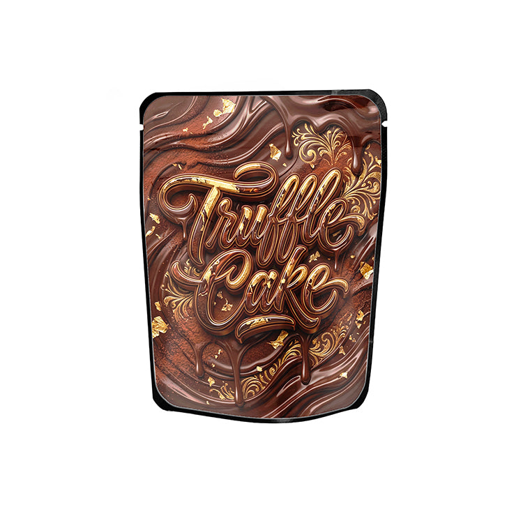 Truffle Cake Labelled Mylar Bags