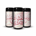 White Gelato Tall 100ML / 7G Labelled Miron Glass Jars - Strain Labels