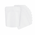 White Matte 3.5G Mylar Bags - Strain Labels