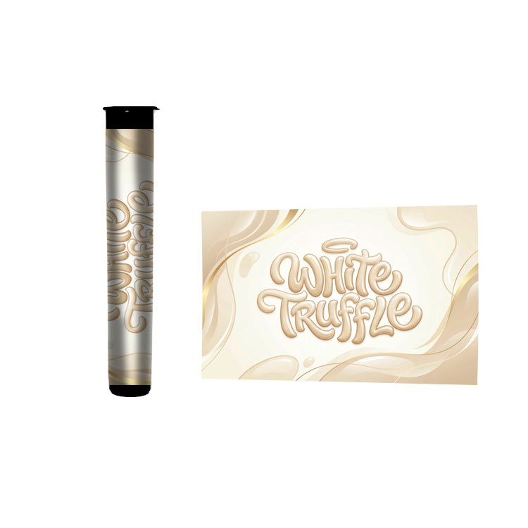 White Truffle Pre Roll Tubes 116mm Labelled