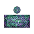 Wizard Trees Tall 100ML / 7G Miron Glass Jar LABELS ONLY - Strain Labels