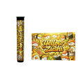 Yellow Zushi Pre Roll Tubes 116mm Labelled - Strain Labels