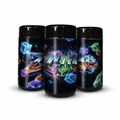 Z Cube Tall 100ML / 7G Labelled Miron Glass Jars - Strain Labels