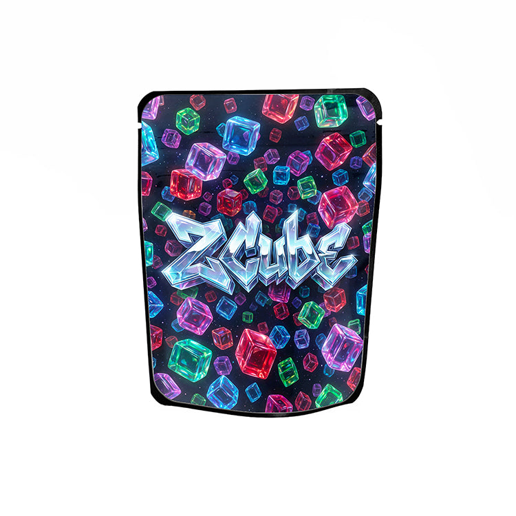 Z Cube Labelled Mylar Bags