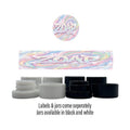 Zoap Side and Lid Labels with 5ml Extract Jars - Strain Labels