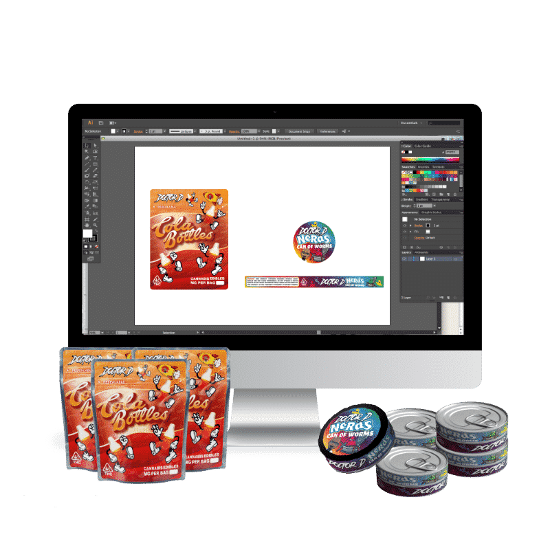 Custom Mylar Bag Labels