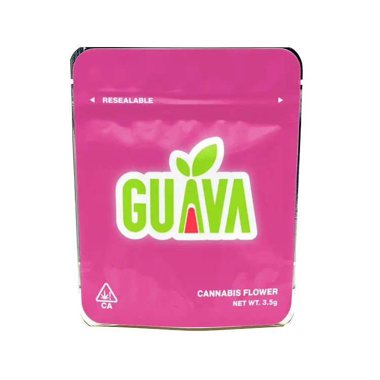 Guava Mylar Bags/Strain Pouches/Cali Packs