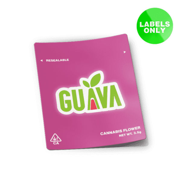 Guava Mylar Bag Labels Stickers & Labels Strain Labels
