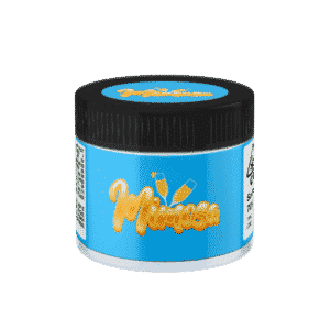 Mimosa Glass Jars. 60ml suitable for 3.5g or 1/8 oz.