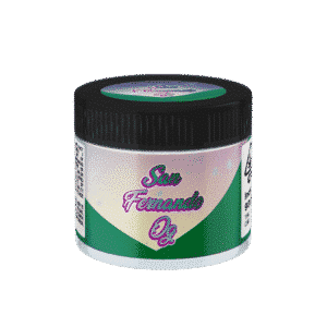 San Fernando OG Glass Jars. 60ml suitable for 3.5g or 1/8 oz.