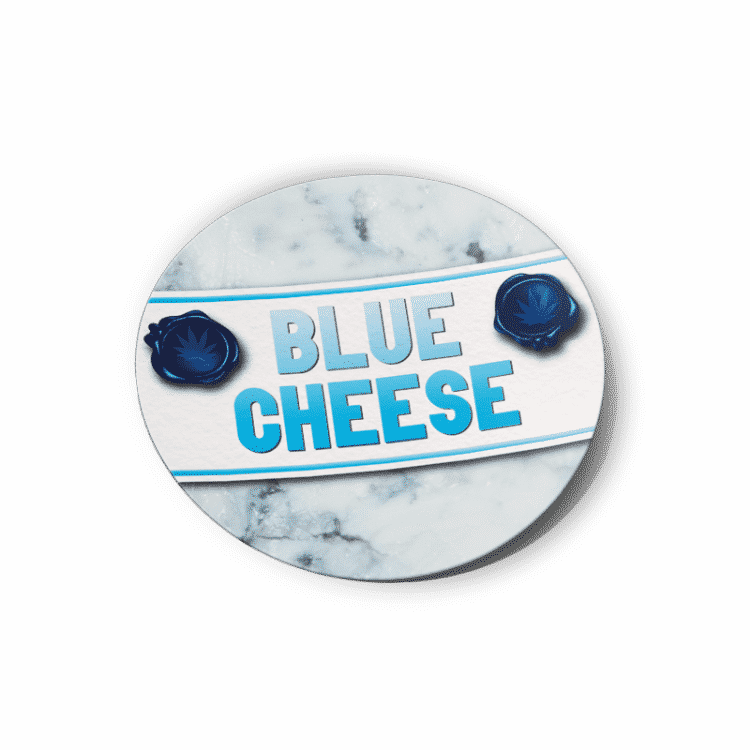 Blue Cheese Strain/Slap Stickers/Labels.