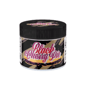 Black Cherry Pie Glass Jars. 60ml suitable for 3.5g or 1/8 oz.