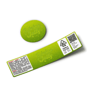 Divine Jelly Glass Jar Strain Labels