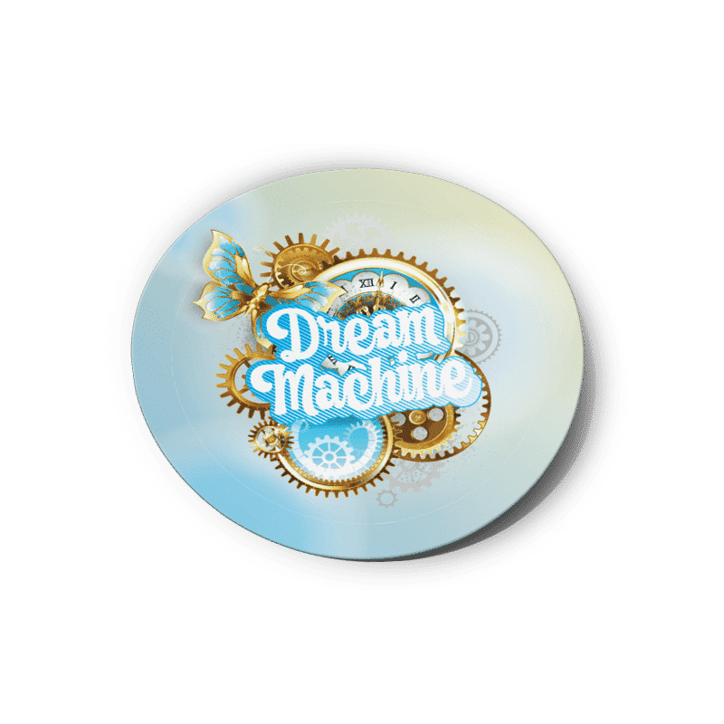 Dream Machine Strain/Slap Stickers/Labels.