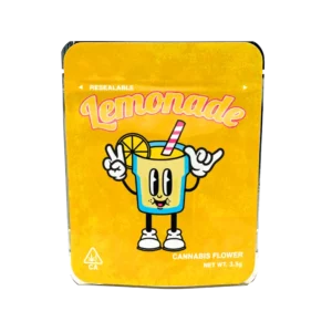 Lemonade Mylar Bags/Strain Pouches/Cali Packs