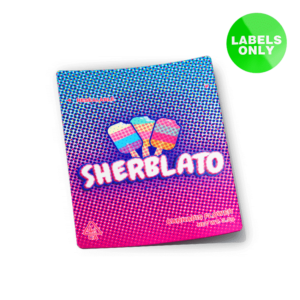 Sherblato Mylar Bag Strain Labels
