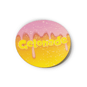 Gelonade Strain/Slap Stickers/Labels.