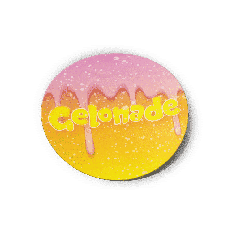 Gelonade Strain/Slap Stickers/Labels.