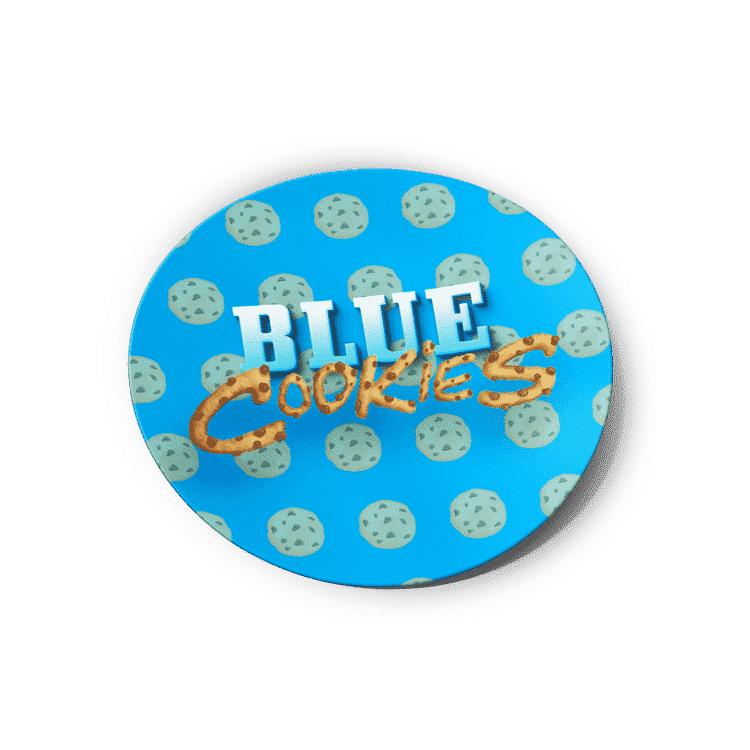 Blue Cookies Strain/Slap Stickers/Labels.