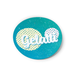 Gelatti Strain/Slap Stickers/Labels.