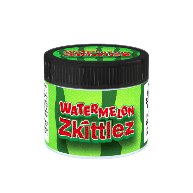 Watermelon Zkittlez Glass Jars Labelled or Unlabelled Strain Labels