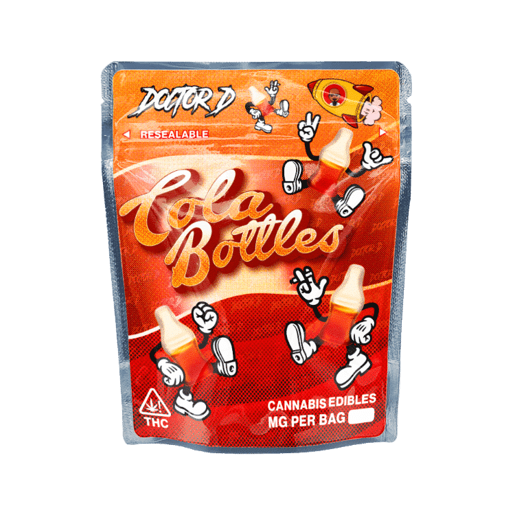 cola 3.5g Mylar Bags