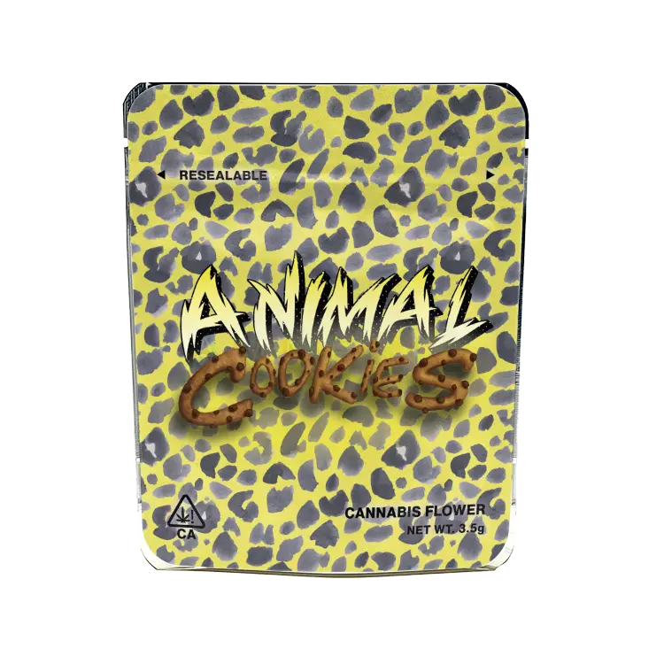 Animal Cookies Mylar Bags/Strain Pouches/Cali Packs