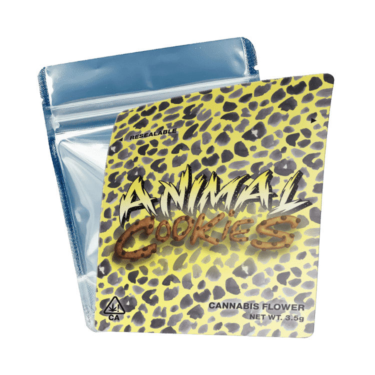 Animal Cookies Mylar Bags/Strain Pouches/Cali Packs. Unlabelled.