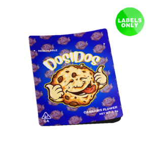 Dosidos Mylar Bag Strain Labels