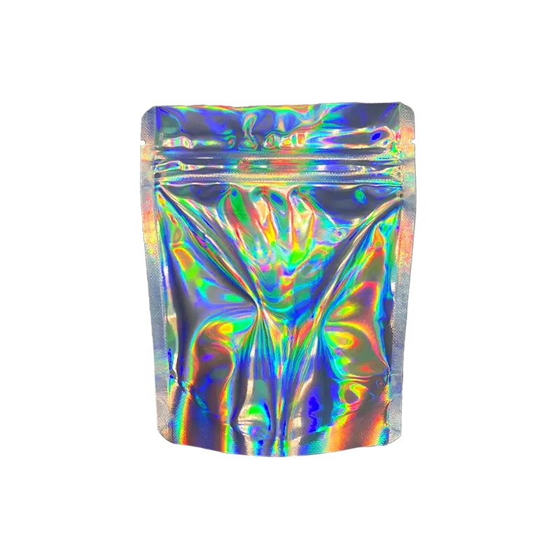 holographic 3.5g Mylar Bags Cali Packs