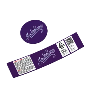 Jealousy Glass Jar Strain Labels