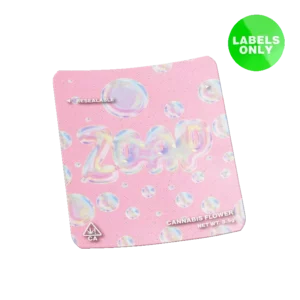 Zoap Mylar Bag Strain Labels